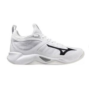 Mizuno Women's Wave Dimension Volleyball Shoes White Black Size 10.5 NIB